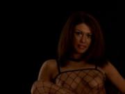 Fishnet Clad Masturbator Genesis Finger Fucks Her Sweet Snatch And Creams!