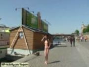 Spectacular Public Nudity With Crazy Girl Rossa