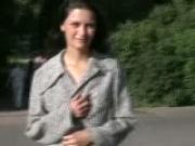 Beautiful teen public flashing