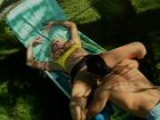 Hot Babe Fucked Outdoors - Shock Wave