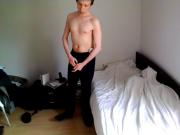 Stripping and jerking in suit