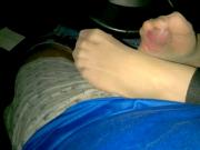 sexy hot footjob toejob nylonjob cum