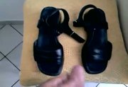 Cum on colf shoes 4