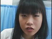 Food - Japanese girl eat cummy something