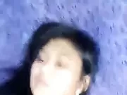 Nepali girl riding her bf