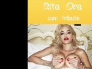 Rita Ora - Cum Tribute #1 - Triple 3x Cumshot