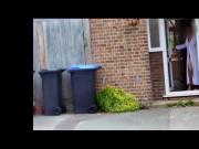 Waving me off in the morning