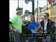 Danish retro teen in Nyhavn
