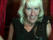 Very hairy German blonde mature granny