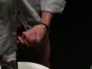 Public toilet masturbate
