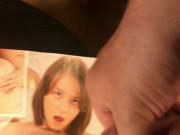 Cum on a porn mag! 28