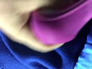 Cum inside purple hot VS Tori panties