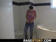 Hot Czech girl takes rough banging after shower