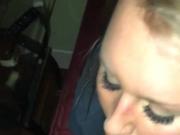 Sucking my bbc up like she likes it