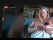 Bbw granny vamp – big boobs pussy masturbation with dildo