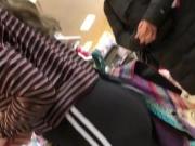 18yo Cute Big Ass Teen Candid in a Shop