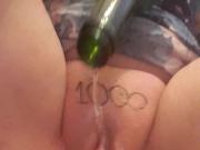 1000 days on XHAMSTER celebration - Champagne Pussy Shower