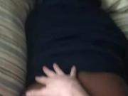FAT BLACK ASS FROM THE INTERNET CLAPPING ON MY COCK