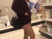 Asian Teen Short Shorts candid