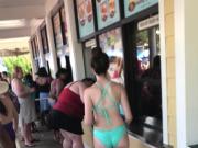Nice teen ass in bikini Part 1