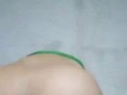 masturbandose con pepino