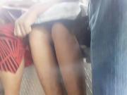 sri lanka bus upskirt leg thigh