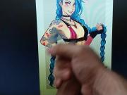 Jinx League of Legends - Cum Tribute #7