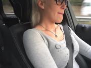 LaraCumKitten Rastplatz Gloryhole Creampie