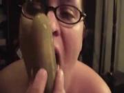 she loves cucumbers