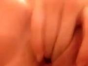 Hairy Girl Masturbate in Shower