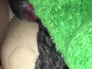 Cumming with my toy