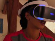 Isabel has a new game in her Playstation VR but she needs..