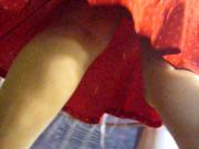 mature upskirt no panty in the store 2