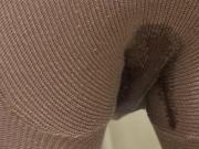 pissing in tights
