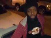 black guy getting a blowjob by a stranger's wife