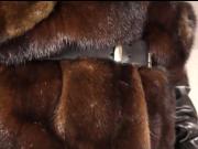 Jerk in leather anf furs