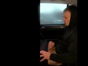 Public masturbation in the car