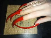 Extreame long nails Lady L video short version