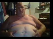 grandpa stroke on webcam