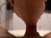 DEEPTHROAT PULSERENDE ORAL CREAMPIE - SJUSKET BLOWJOB