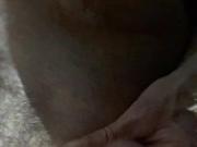 Cuckold made to show his small cock