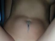 She squirts while riding my dick!