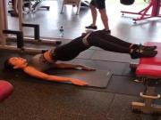 Sexy Amy Jackson Working Out