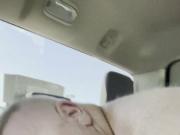 Parking lot blow two cumshot