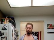 Open Robe Exposure Home Nudity