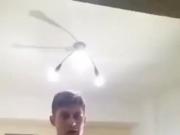 Dave - a friend - is jerking on webcam