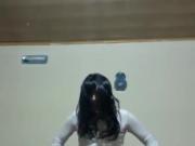 crossdresser faggot riding dick bareback