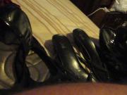 Hubby playing