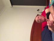Cumming and eating jizz