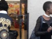 Shoprite upskirt with face